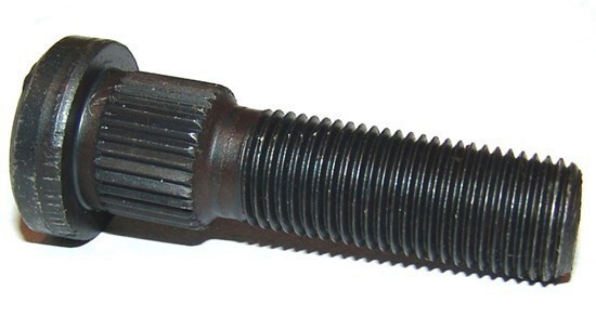 Picture of 5/8" x 57mm UNF LONG KNURL STUD (17.5mm Nominal Hole, Knurl length 22mm)