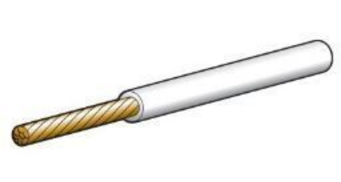 Picture of AUTO CABLE WHITE 4MM X 4M SINGLE CORE