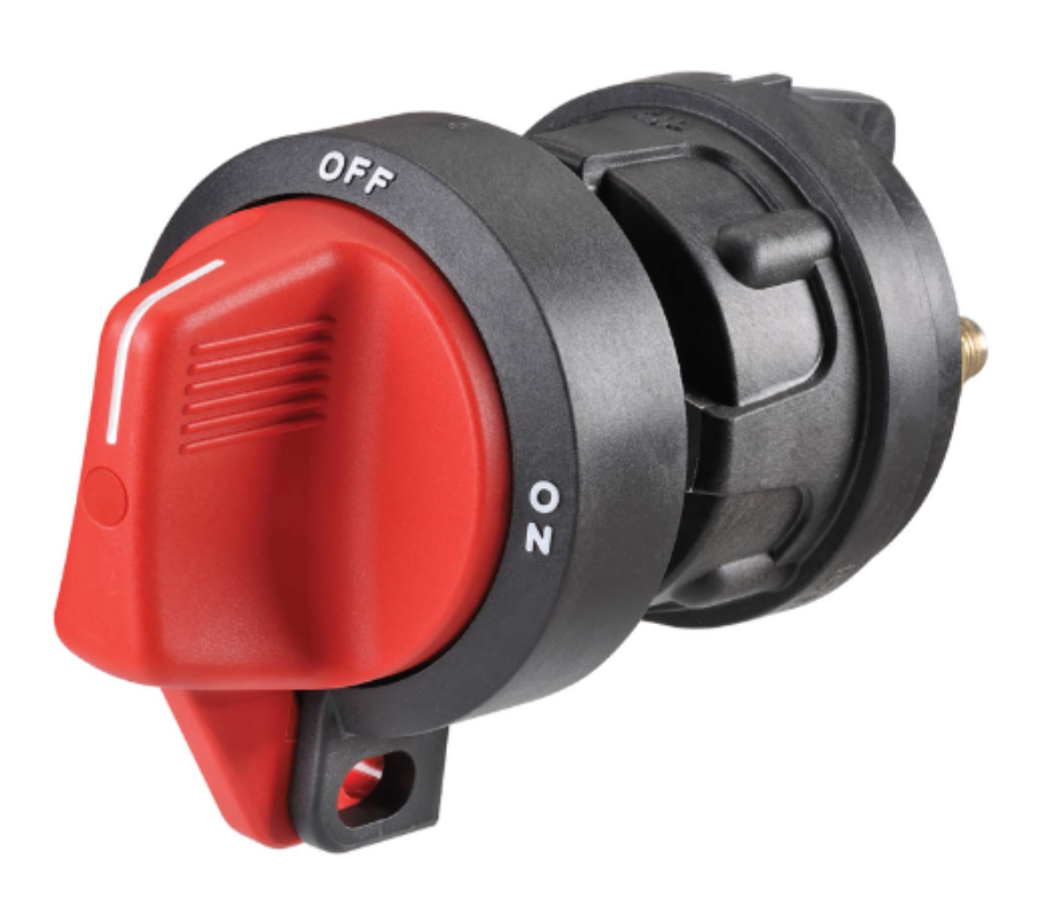 Picture of NARVA HEAVY DUTY BATTERY MASTER SWITCH RED