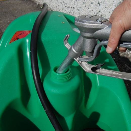 Picture of 110L PETROL TANK WITH ROTARY HAND PUMP, 3 METER HOSE AND MANUAL NOZZLE - APPROVED FOR TRANSPORT (NOT APPROVED TO FILL AT SELF SERVICE STATION)