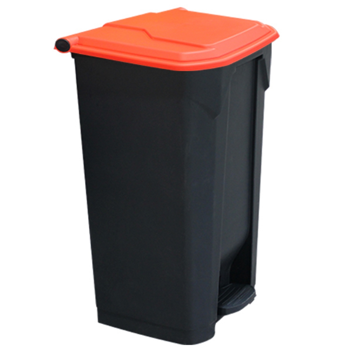 Picture of 100L PLASTIC PEDAL BIN & RED LID