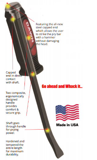 Picture of DAWN 18C DOMINATOR 635MM (Incl Pack)