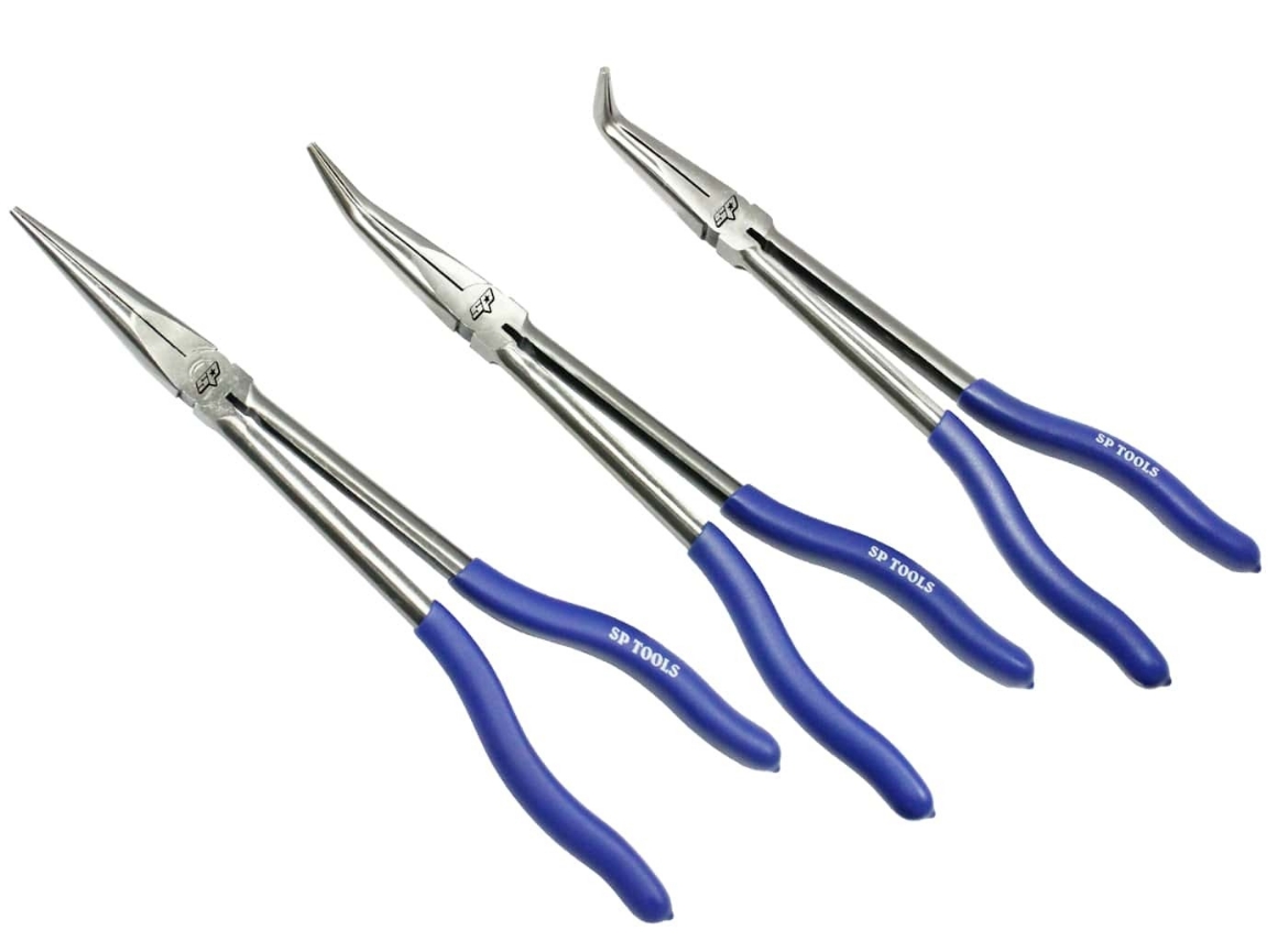 Picture of PLIER SET 3PC LONG HANDLE 275MM 0, 45 & 90 DEGREE