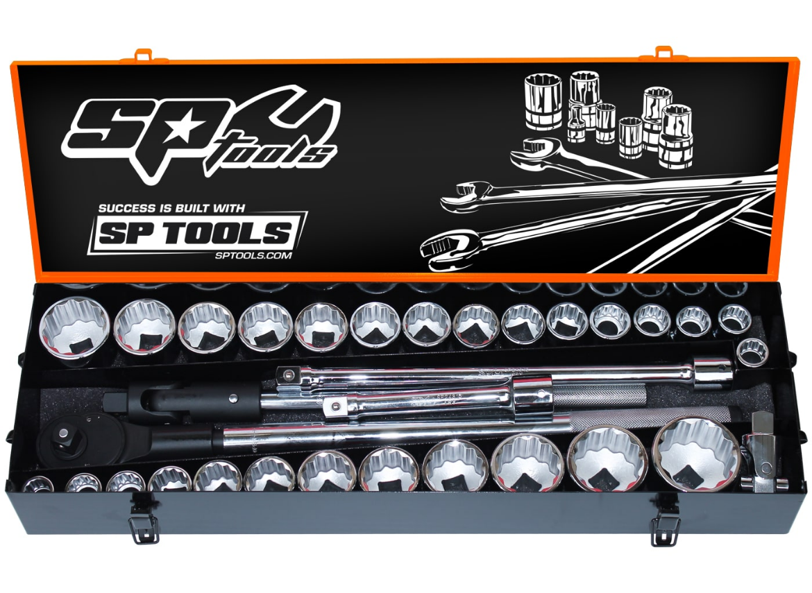 Picture of SOCKET SET 3/4" DR 12PT 32PC METRIC/SAE