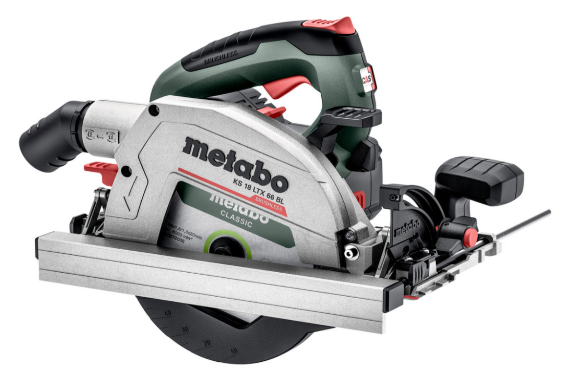 Picture of METABO 18V CORDLESS CIRCULAR SAW - KS 18 LTX 66 BL - SKIN ONLY