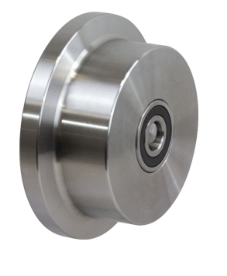 Picture of SINGLE FLANGE TRACK WHEEL 200MM X 25MM AXLE (SF899-M25BB)