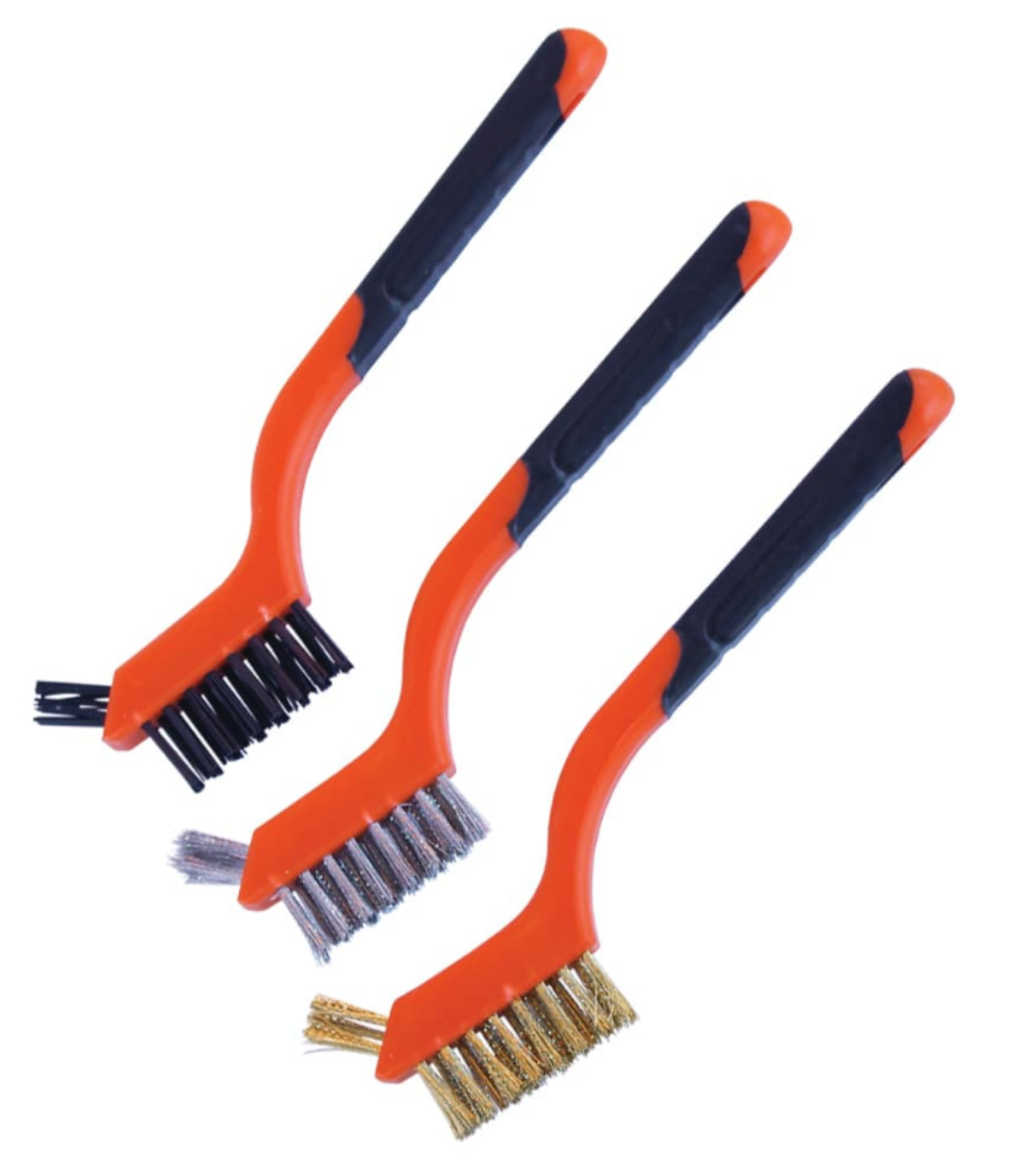 Picture of BRUSH WIRE MINI 3PC SET - 3 X 8 ROW + 5 HOLE TIP