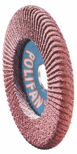 Picture of PFERD 5"XM-11MM POLIFAN FLAP DISC SGP CERAMIC - STEEL / INOX PFR 125 CO 60 SGP-CURVE M