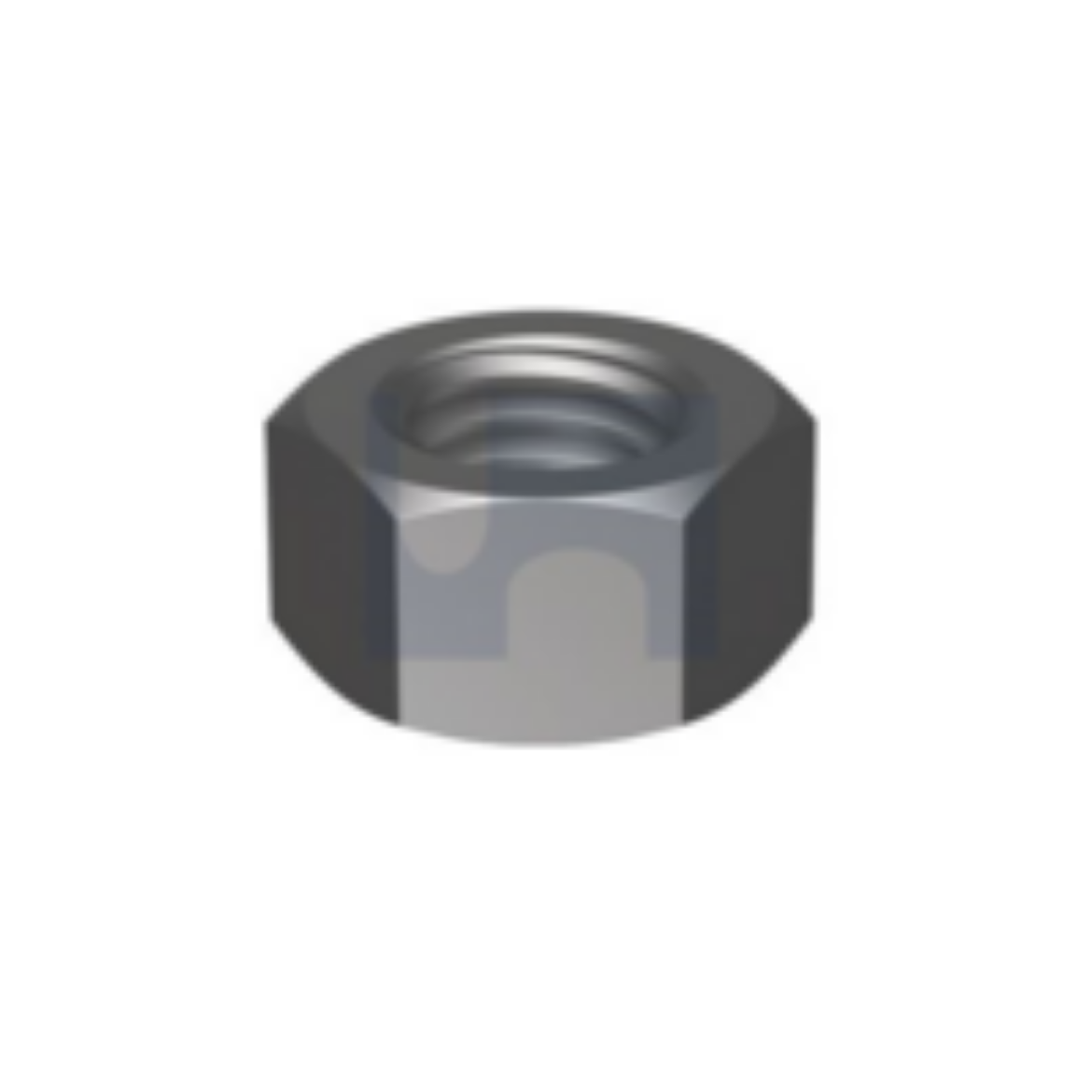 Picture of UNF 3/8 HEX NUT G8 BLACK HT