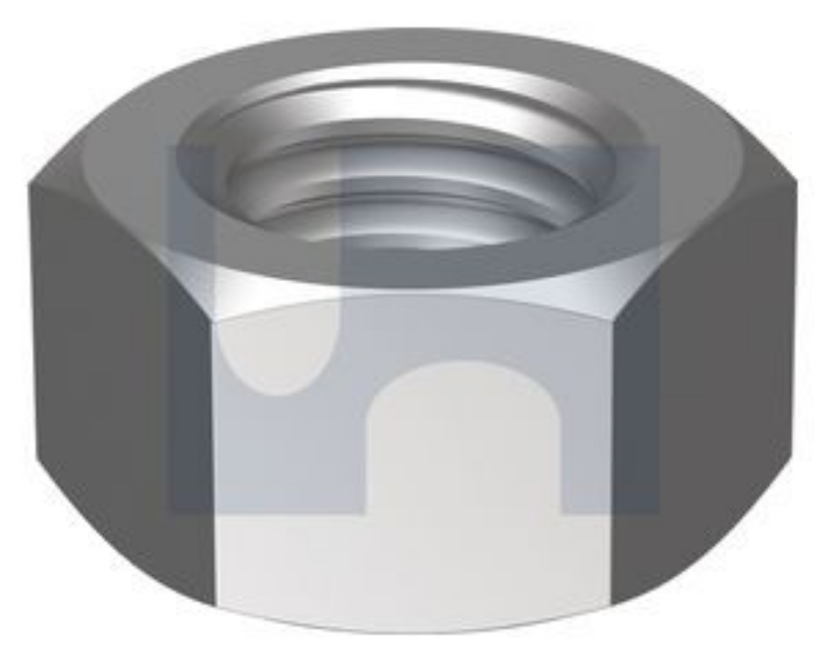 Picture of A4-50 DIN934 HEX NUT: M33