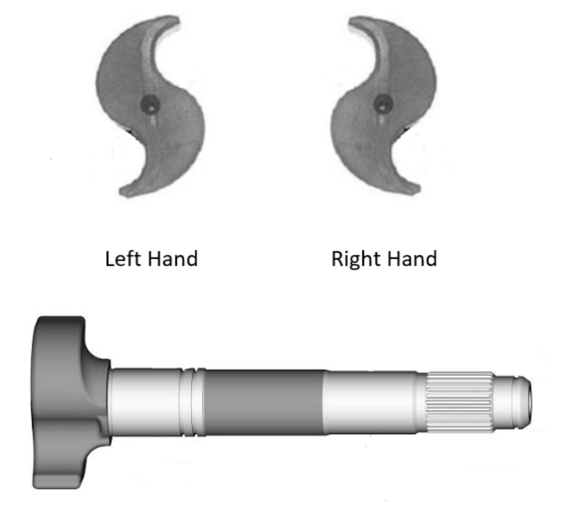 Picture of CAMSHAFT RH Q PLUS 385mm or 15-3/16 LONG