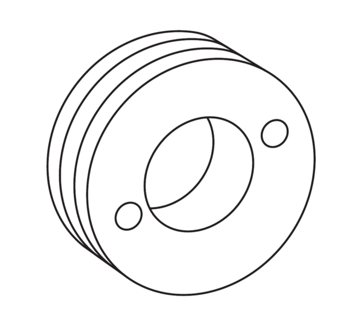 Picture of DRIVE ROLLER D30x10xW12 V0.9/1.2 SUIT 255MST WELDCLASS