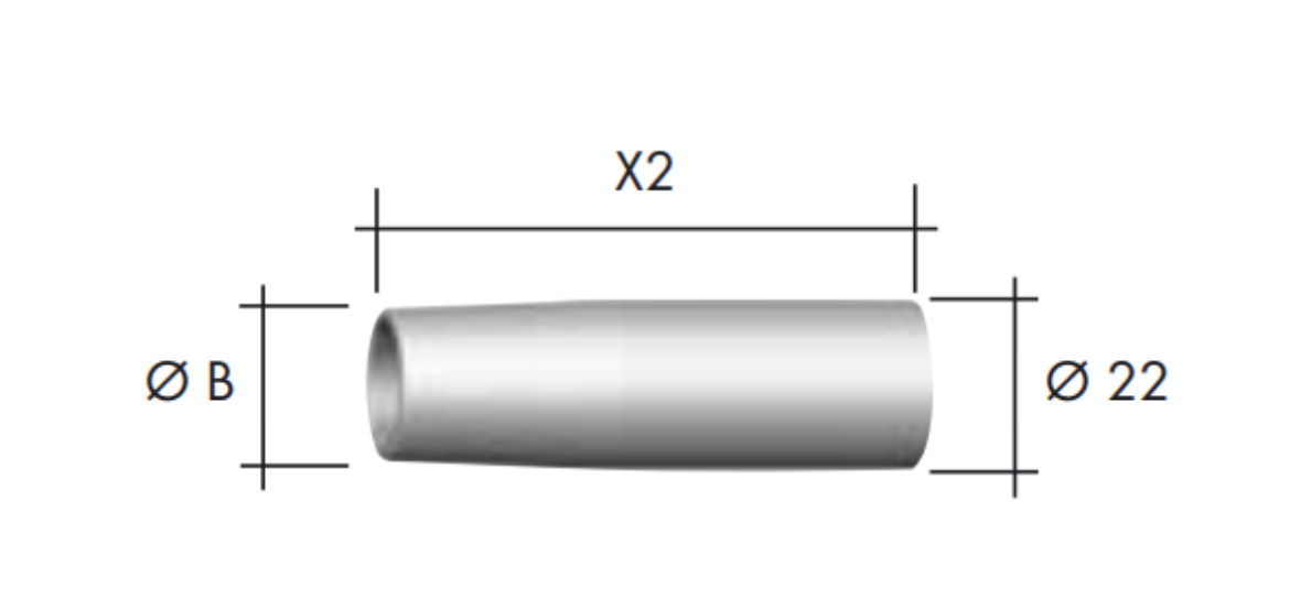 Picture of BINZEL NOZZLE TO SUIT AT255LW