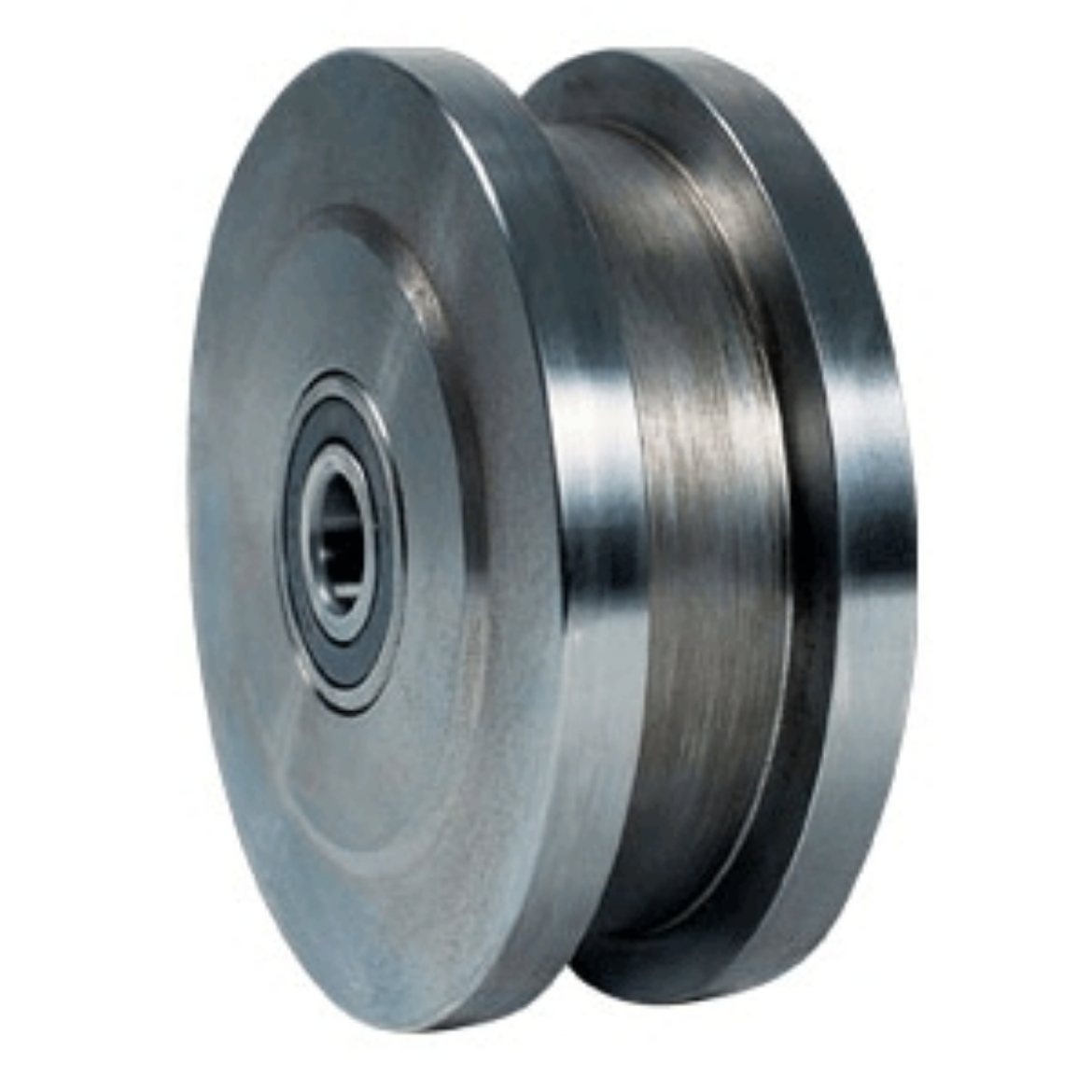 Picture of TRACK WHEEL SINGLE FLANGE STEEL 250MM / 40MM AXLE