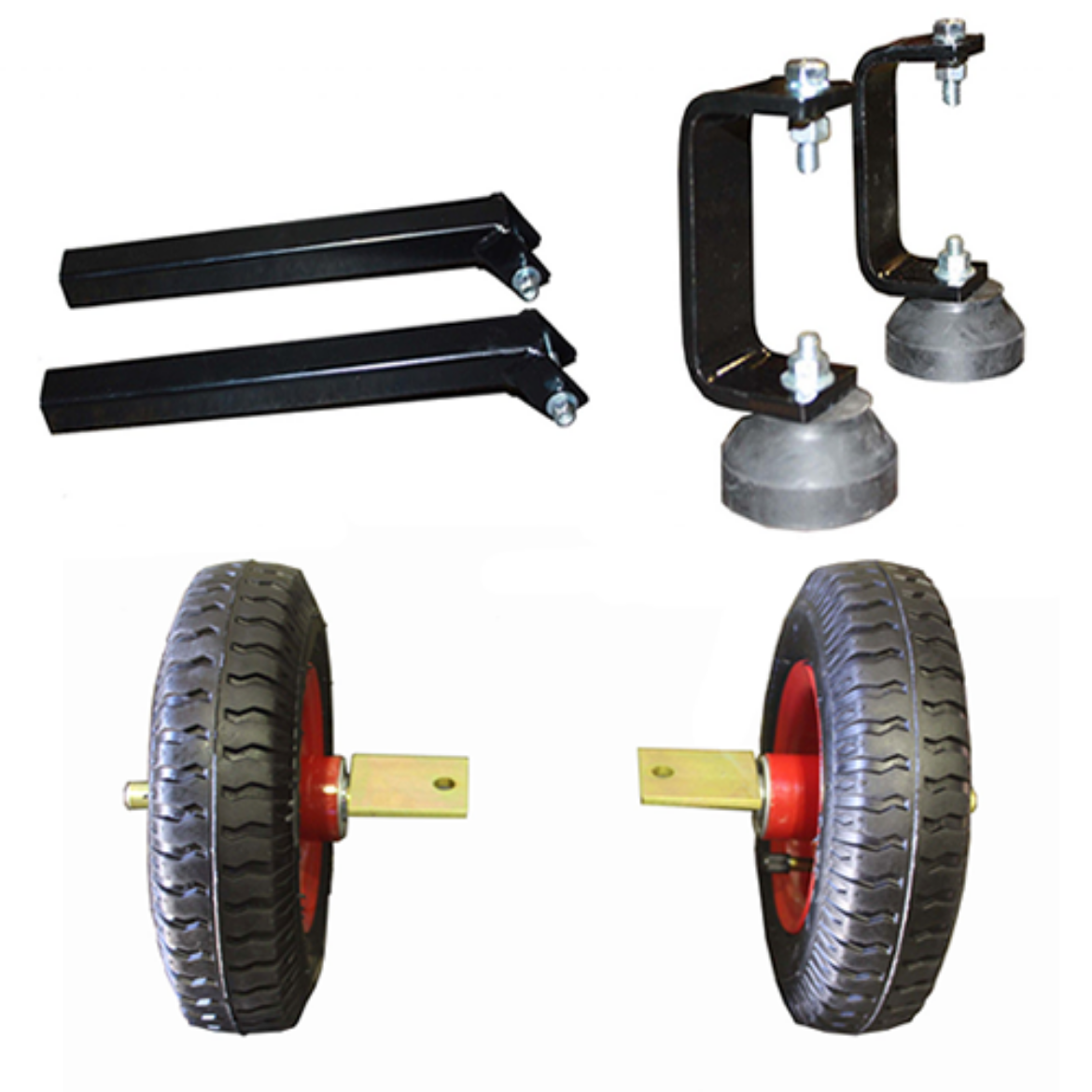 Picture of HEAVY DUTY WHEEL KIT TO SUIT DGU GENERATOR (4X400MM DIA)