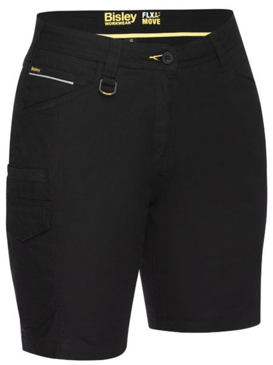 Picture of WOMEN'S FLX & MOVE™ CARGO SHORT - BLACK SIZE 16