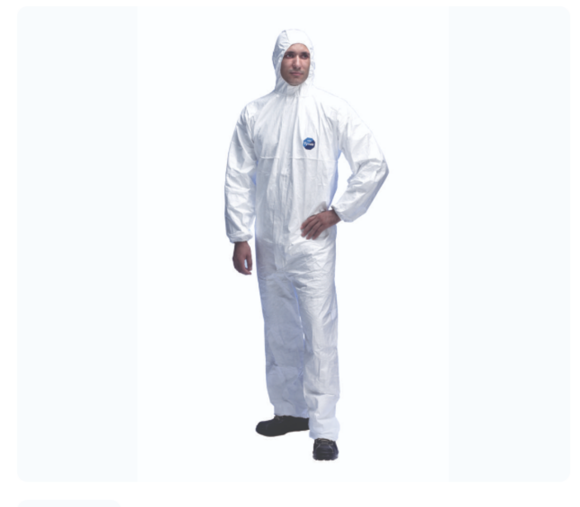 Picture of Coveralls Disposable White Classic Xpert 2XL Tyvek