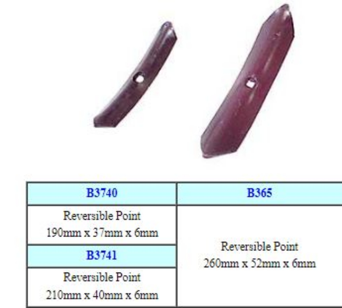 Picture of Reversible Tyne Points 190mm x 37mm x 6mm