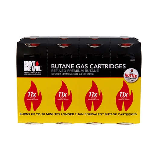 Picture of BUTANE GAS CARTRIDGE - 4 PACK