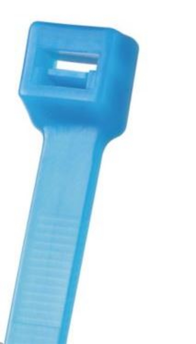 Picture of CABLE TIE PREMIUM 188X4.8MM AQUA BLUE (100)