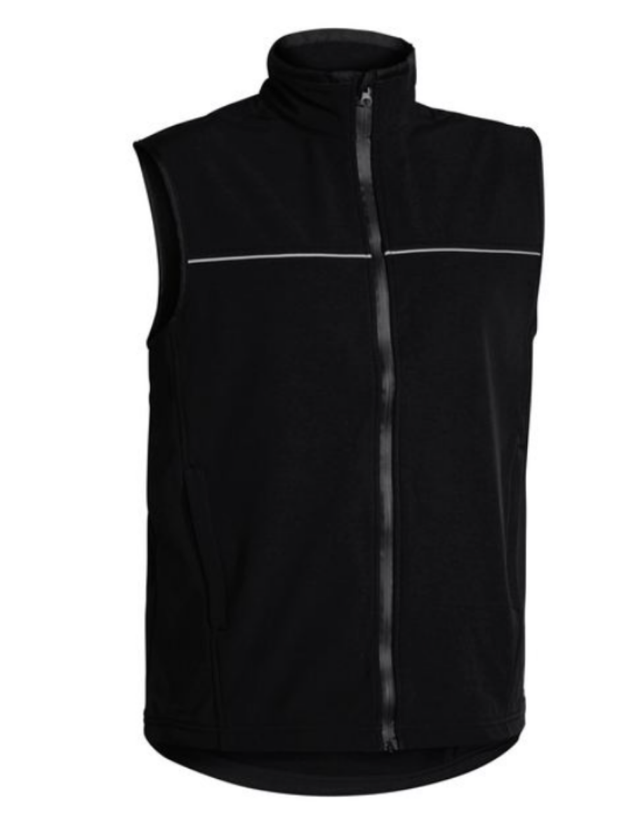 Picture of UNISEX BW VEST SOFT SHELL BLACK - SIZE 4XL