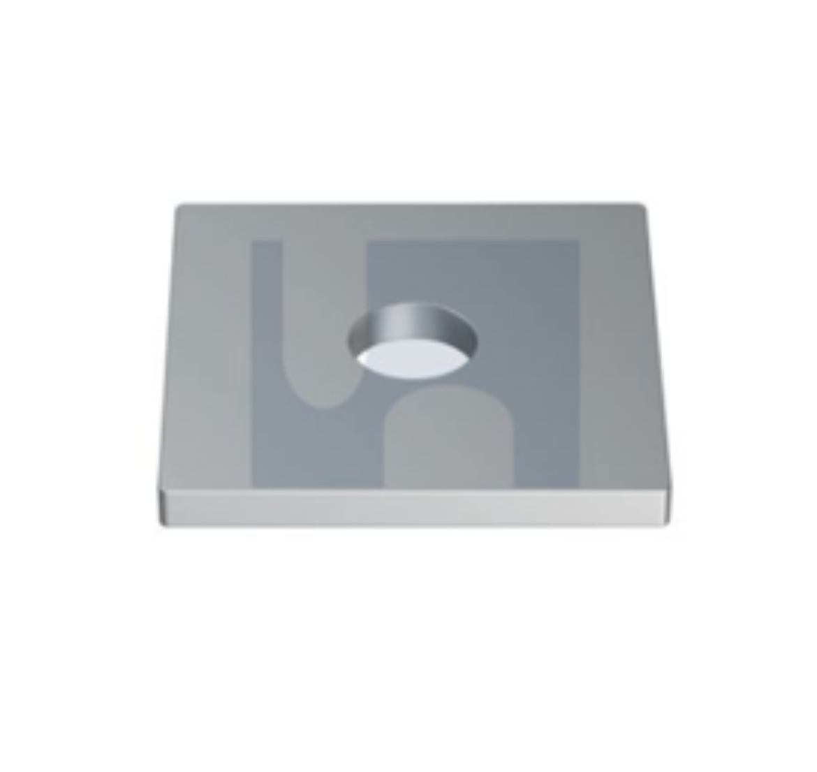 Picture of SQUARE WASHER M20 50X50X5 316 - STAINLESS STEEL