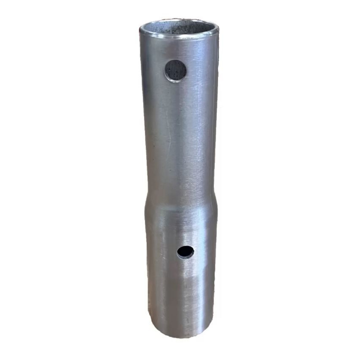 Picture of BOS 60mm x 120mm PIPE EXTENSION & RELEASE PIN - replaces 020-024 - (Stainless Steel Version)
** Suitable for Bos Jockey Wheel Units