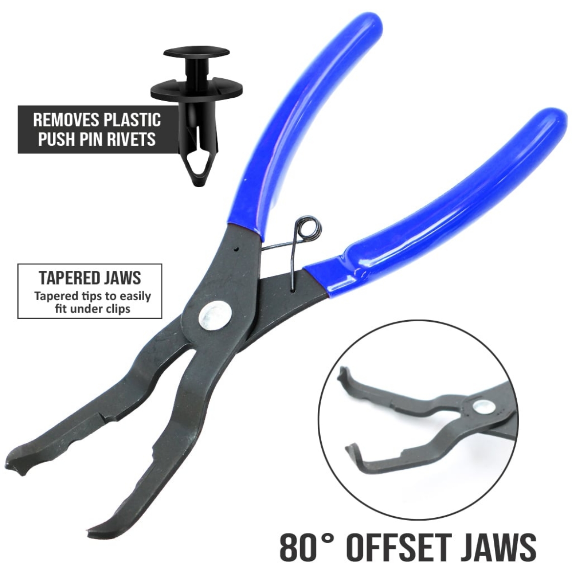 Picture of TRIM CLIP PLIER - 80 DEGREE OFFSET JAWS