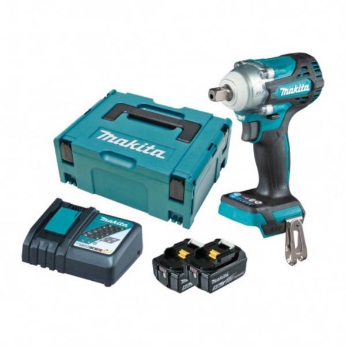 Picture of MAKITA 18V 1/2" DETENT PIN CORDLESS BRUSHLESS IMPACT WRENCH KIT