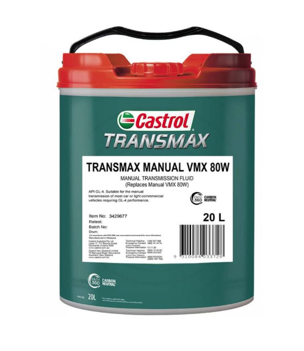 Picture of TRANSMAX MANUAL VMX 80W 20L