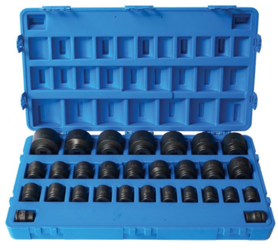 Picture of 3/4"DR 6PT IMPACT SCOKET 29PC SET - METRIC