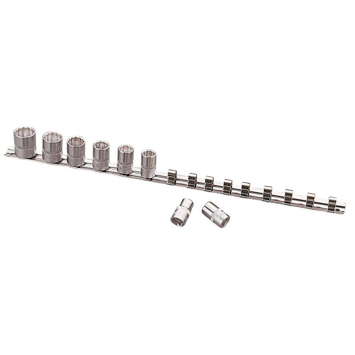 Picture of Socket Rail 1/2" Drive - Imperial (Holds 15 Sockets)