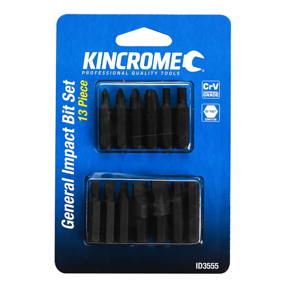 Picture of KINCROME GENERAL IMPACT BIT SET 5/16" DRIVE 13 PIECE