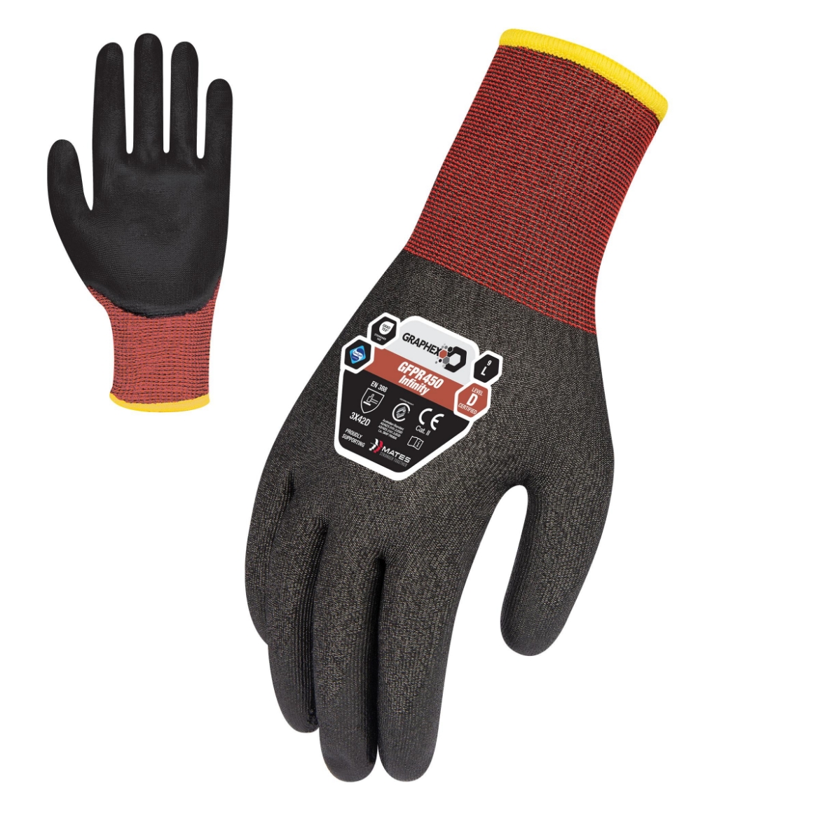 Picture of Force360 Graphex® Infinity Glove L (Cut Level D)