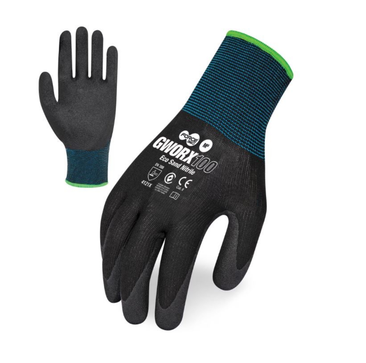 Picture of Force360 Eco Sand Nitrile Glove  Small