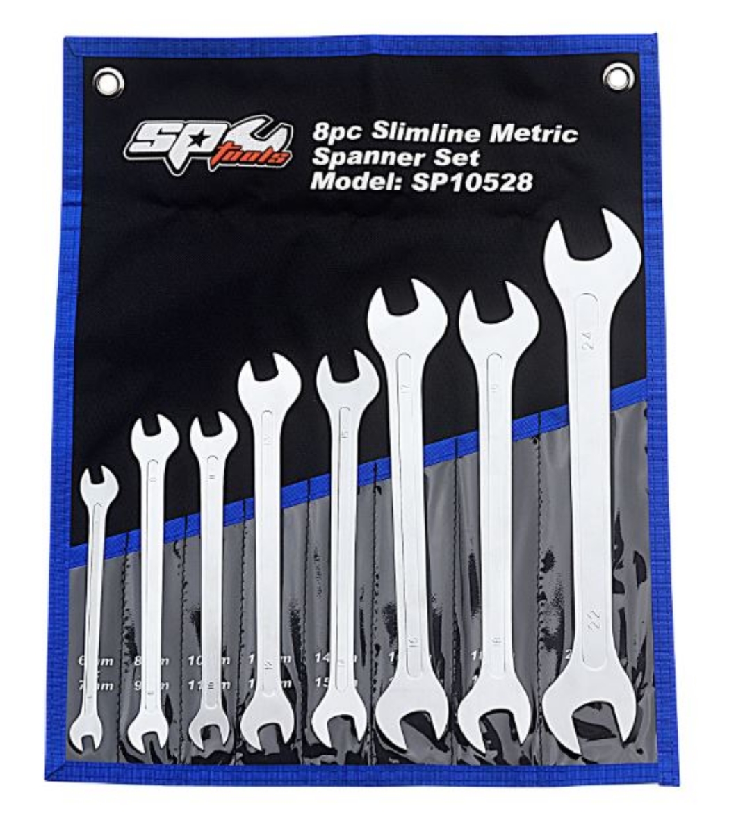 Picture of SET SPANNER METRIC ULTRA THIN 8PC  SPTOOLS